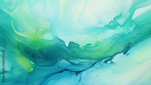 blue and white abstract watercolor background © Daniel