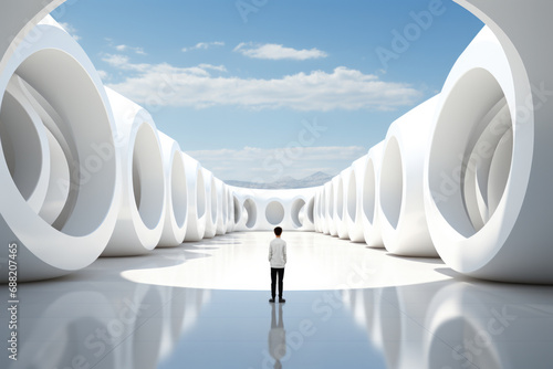 Infinity sleek dream, full white