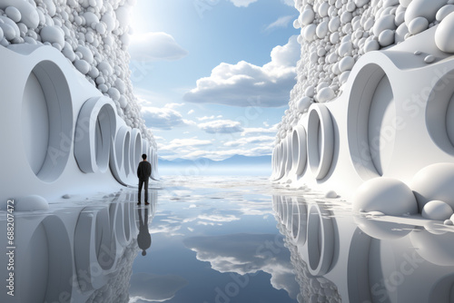 Infinity sleek dream, full white