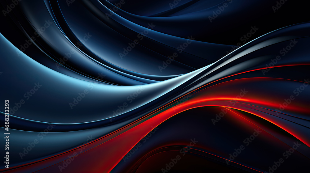 Ephemeral Elegance: Midnight Curves in Minimalist Symphony as a special background. Generative AI Ephemeral Elegance: Midnight Curves in Minimalist Symphony as a special background. Generative AI