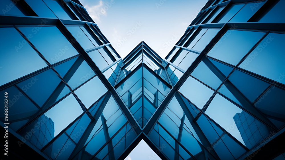 Abstract glass architectural forms of buildings, roofs. Modern models. Abstract glass architectural forms of buildings, roofs. Modern models.