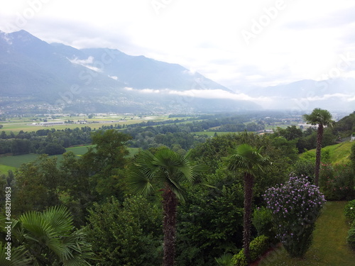 Magadino Scenic Mountain Vistas and Serene Beauty photo