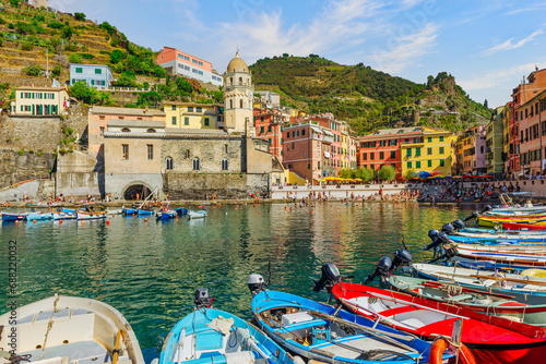 Picturesque town Vernazza