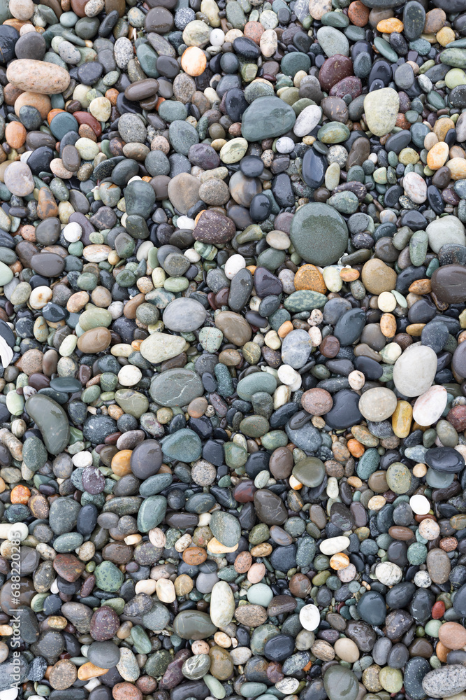 Stones on the beach, Gemstone beach, Invercargill Stones on the beach, Gemstone beach, Invercargill