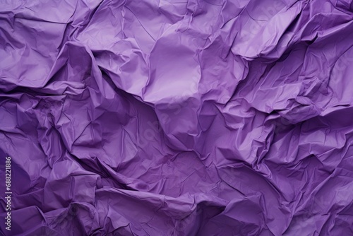 Wallpaper Mural Purple crumpled paper background. Generative AI Torontodigital.ca