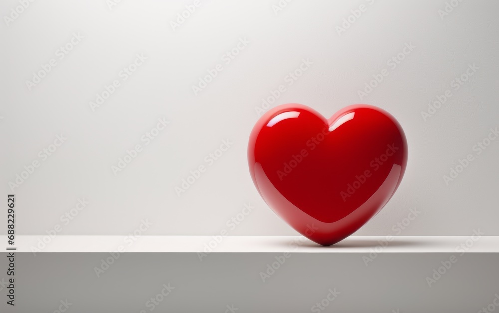heart in a minimalist style, set against a clean background heart in a minimalist style, set against a clean background