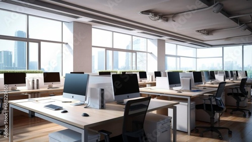 明るいオフィスのイメージ