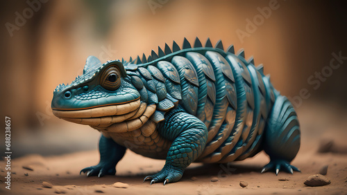 portrait of a iguana