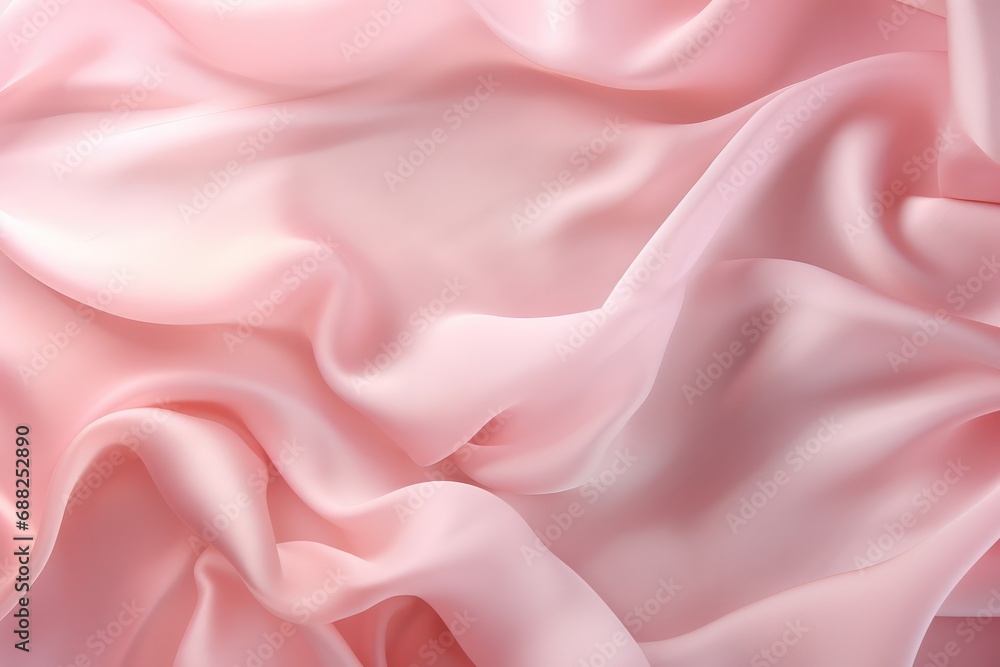 Obraz premium pink silk or satin texture, can use as wedding background