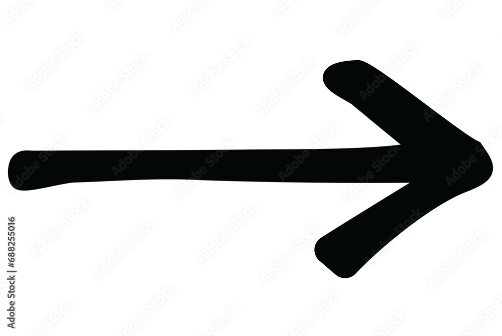 Simple right arrow for business plan, presentation and education. Sign, Symbol, Hand drawn arrow collection. Element. Simple right arrow for business plan, presentation and education. Sign, Symbol, Hand drawn arrow collection. Element.