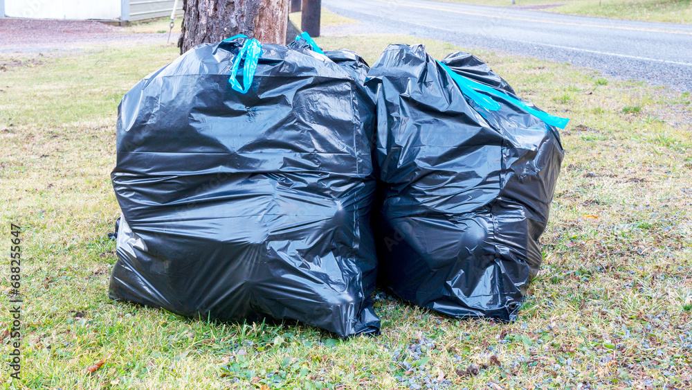 Full Garbage Bags Full Garbage Bags