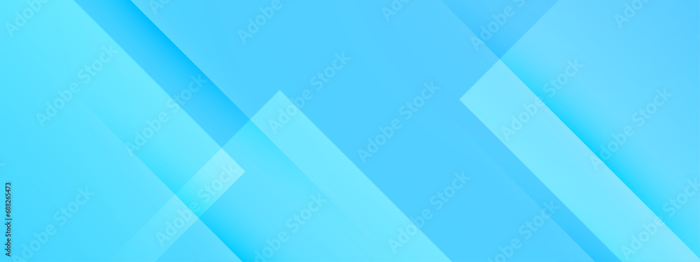 Blue vector abstract geometric shapes banner Blue vector abstract geometric shapes banner
