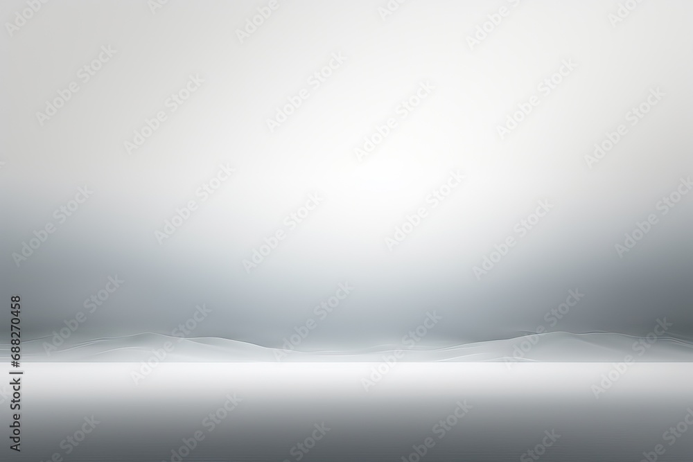 background studio white Empty design gradient Gray abstract art banner blank bright clean clear concept copy space creative decoration detail element floor frame - obrazy, fototapety, plakaty 