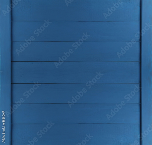 Texture of blue wooden surface as background
