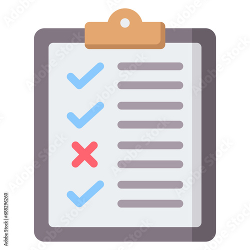 Evaluation Flat Icon