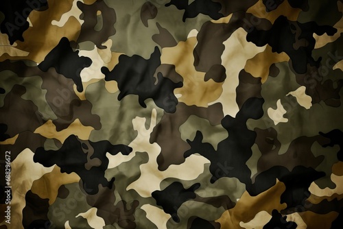 design texture Background cloth pattern Camouflage army military camo fabric concept clothes fashion grunge abstract closeup clothing combat defense photo