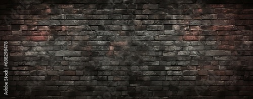 image text your background Panoramic design texture wall brick wash Black Vintage hammer dark rustic laundered modern whitewashed style grunge
