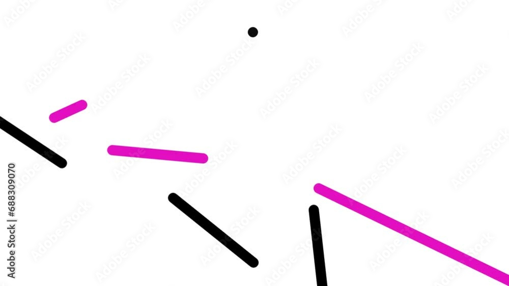 A dot trembles above the flashing colored sticks. A dot trembles above the flashing colored sticks.