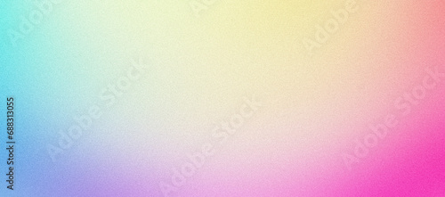 Pastel gradient background grainy blue purple yellow pink light colors noise texture banner design abstract background