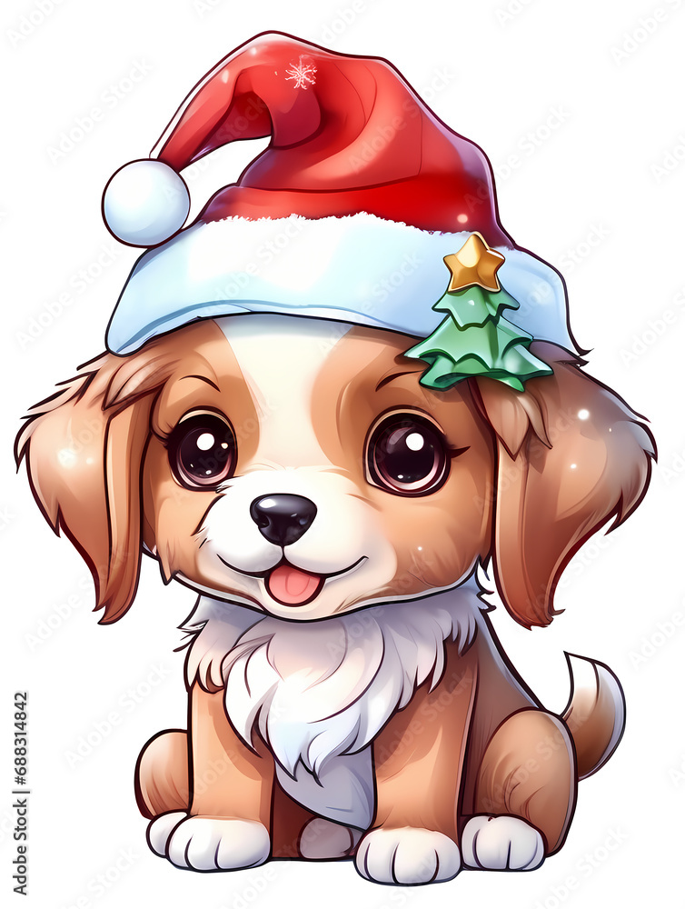 Adorable Dog - Merry Christmas Adorable Dog - Merry Christmas