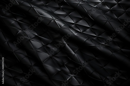 background silk black patterned shape amond quilted pattern texture luxury upholstery gold quilt vip decorative cushion wallpaper interior leather illustration abstract photo