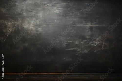 background texture wall chalkboard board black Horizontal blackboard chalk blank school education empty space grunge copy old billboard classroom