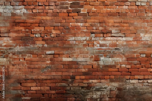 texture wall brick red Vintage background old white brickwork black retro effect floor brown urban surface wreck wallpaper cement rough dirty square stone view built obsolete dye