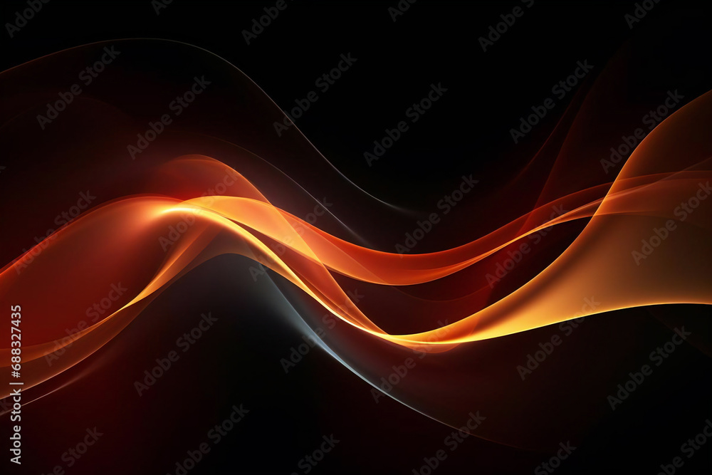 fantastic yellow light background, Generative AI fantastic yellow light background, Generative AI