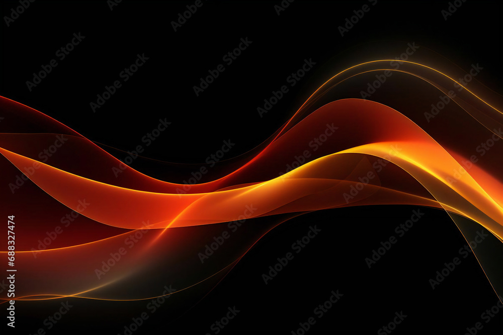 fantastic yellow light background, Generative AI fantastic yellow light background, Generative AI