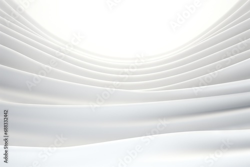 illustration 3d futuristic wallpaper style minimalist surface concave empty light monotone quality definition high ultra background geometrical abstract subtle blank clear white photo
