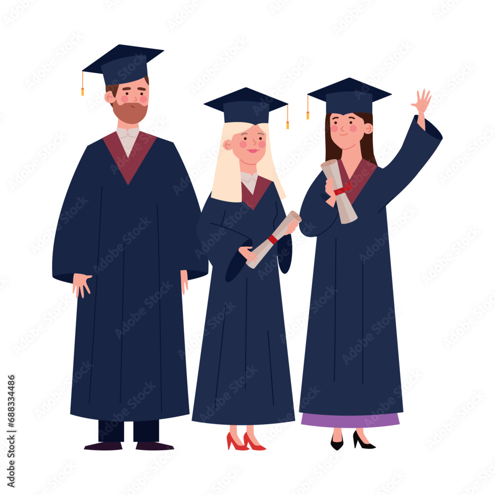 graduation event people standing graduation event people standing