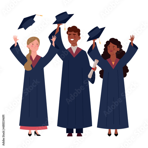 graduation event people