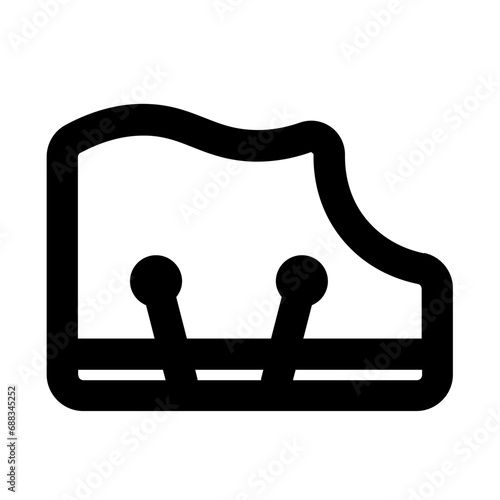 Horse Riding Line UI Icon