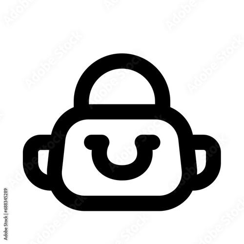 Sport Bag Line UI Icon
