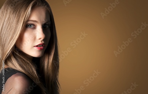 Beautiful Woman Portrait Model Face
