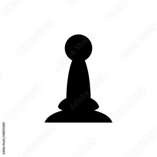 Pawn chess icon.