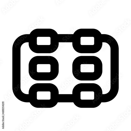 Roller Line UI Icons