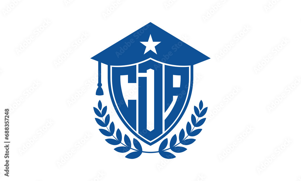 CDA three letter iconic academic logo design vector template. monogram, abstract, school, college, university, graduation cap symbol logo, shield, model, institute, educational, coaching canter, tech CDA three letter iconic academic logo design vector template. monogram, abstract, school, college, university, graduation cap symbol logo, shield, model, institute, educational, coaching canter, tech