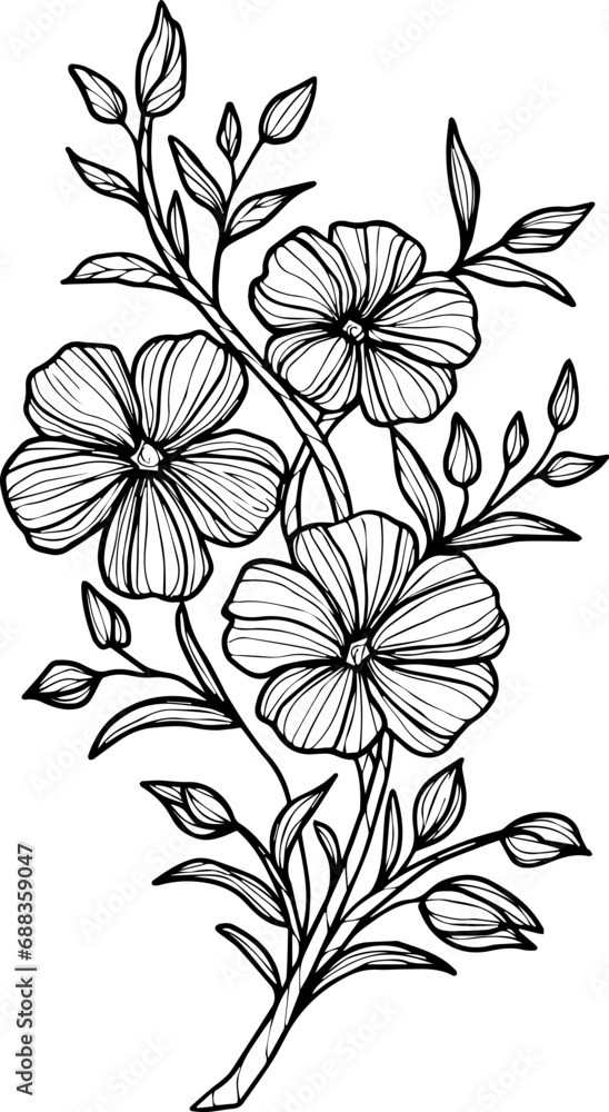 Realistic Floral Collection Realistic Floral Collection