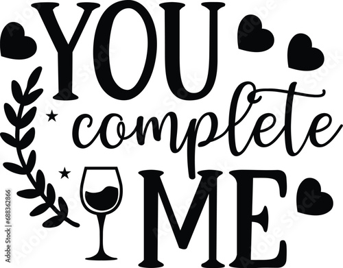 Retro Valentine's Day SVG design cut files
