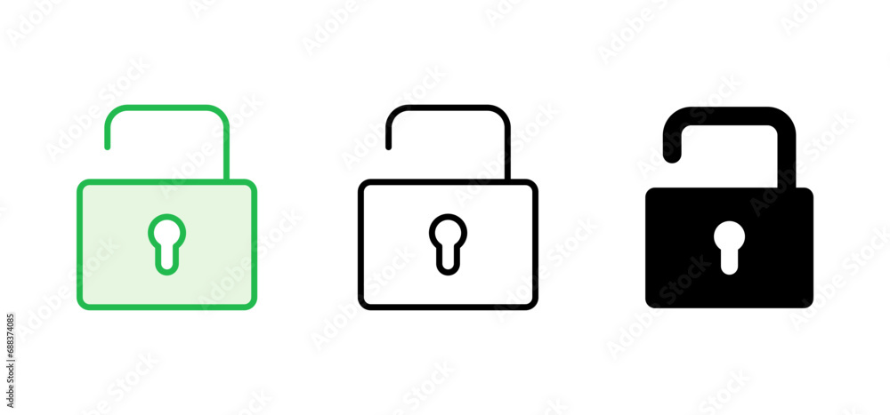 Lock icon set. Padlock icon vector. Encryption icon. Security symbol Lock icon set. Padlock icon vector. Encryption icon. Security symbol