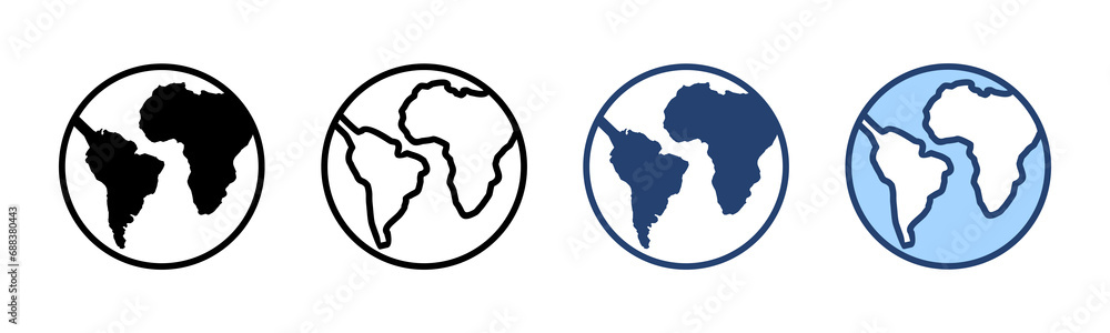 World map vector. Worldmap sign and symbol. Globe icon World map vector. Worldmap sign and symbol. Globe icon