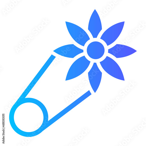 brooch Gradient icon
