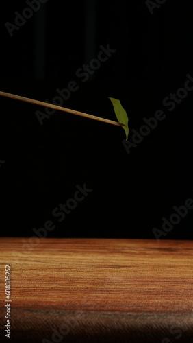 various kinds of kitchen spices such as turmeric, ginger, coriander, salt, chili, shallots, garlic, lime leaves. in the photo with a black background levitation concept
