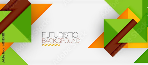 Free Download Triangle Vector Background Illustration For Wallpaper, Banner, Background, Card, Book Illustration, landing page - GFXLoad