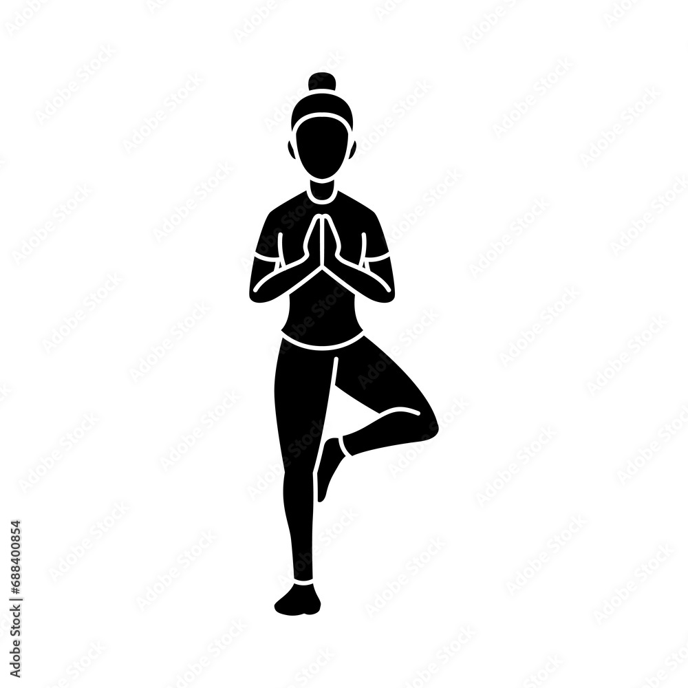 Young Woman Doing Yoga Poses 1 Young Woman Doing Yoga Poses 1