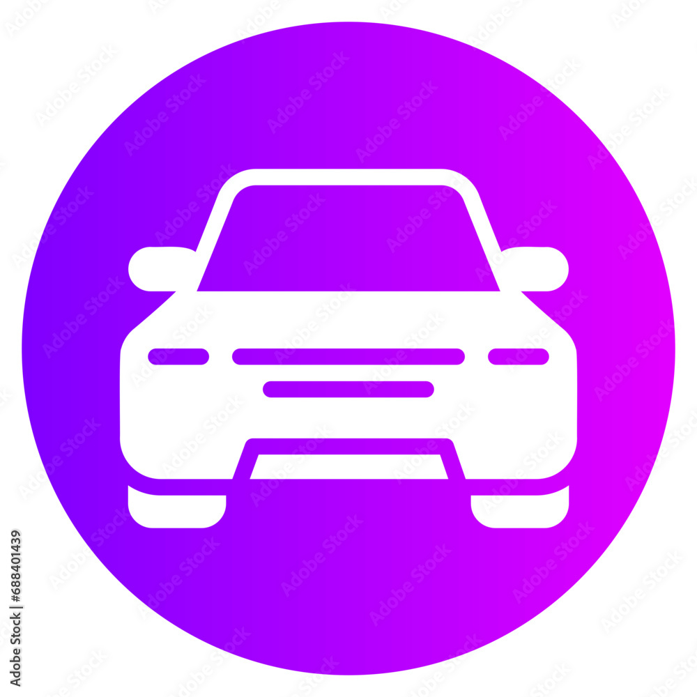 car gradient icon