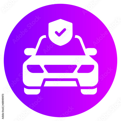 insurance gradient icon