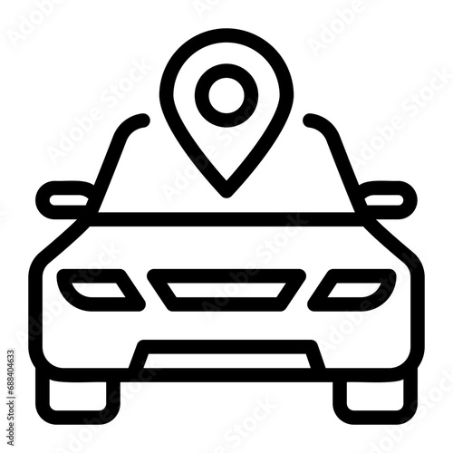 location line icon