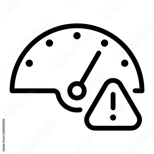 speed limit line icon